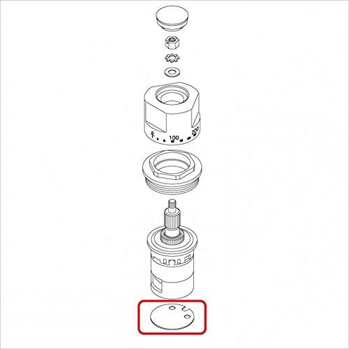 ゆうパケット対応品 KVK　ZK118A292/800　計量カートリッジPZ359下部パッキン　旧MYM補修部品構造部品 | 