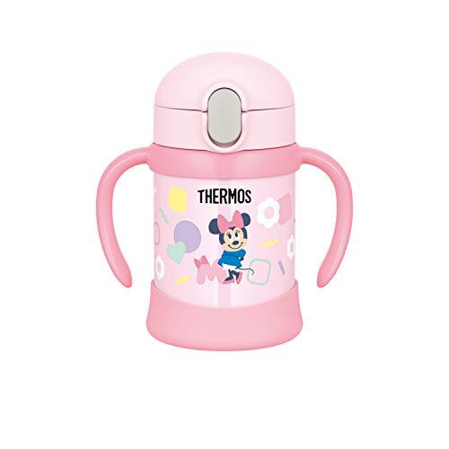 サーモス(THERMOS) まほうびんのベビーストローマグ FJL-250DS ピンク (P) ミニー 250ml | 