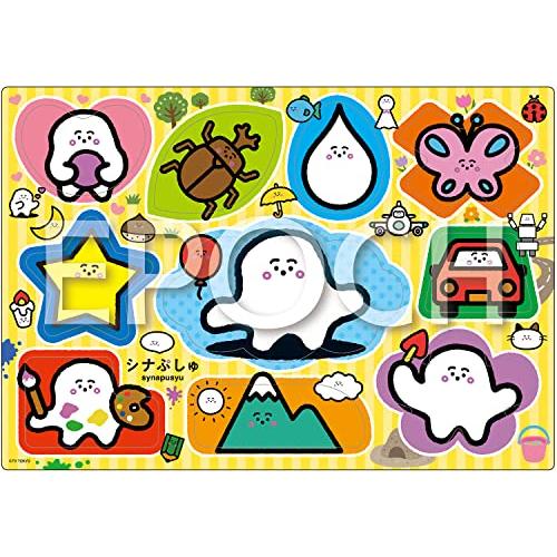 エポック社 アポロのピクチュアパズル シナぷしゅ いろいろなかたち 10ピース こども向けパズル 25-243 STマーク認証 おかたづけ袋付き | 