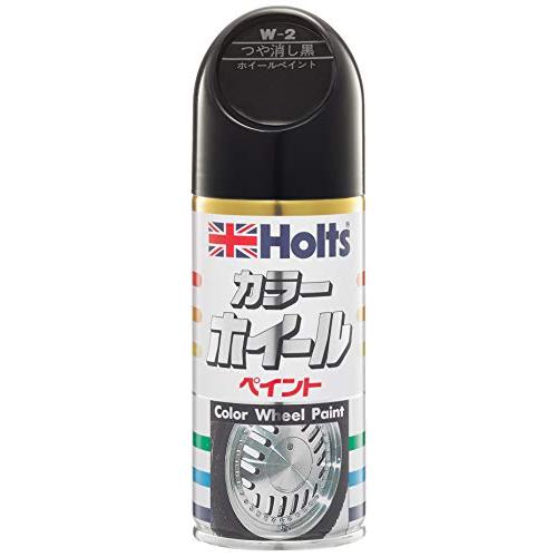 ホルツ ホイールペイント ツヤ消し黒 180ml 密着力・光沢・防錆効果 Holts MH016 | 