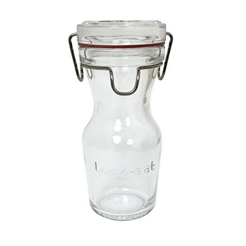 アデリア(ADERIA) ロック・イート ドリンクボトル 250ml 化粧箱入 イタリア製 保存容器 ガラス キャニスター 密閉容器 調味料入 | 