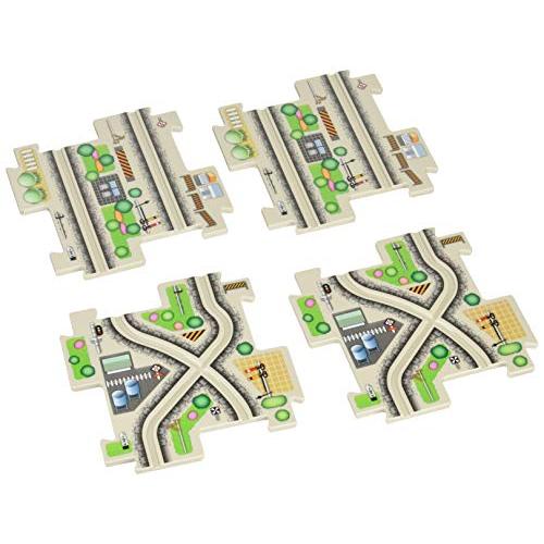 増田屋コーポレーション(Masudaya Corporation)パネルワールド専用拡張パネル ストレート＆クロス 各2枚セット | 