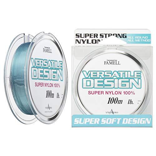 ヤマトヨテグス(YAMATOYO) ナイロンライン バーサタイルデザイン 100m 4号 16lb レイクブルー | 