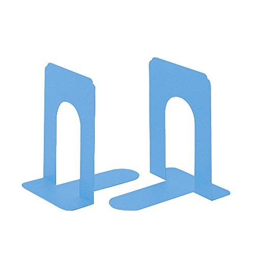 ライオン事務器 ブックエンド 特大 2枚 1組 No.9-LB ライトブルー | 