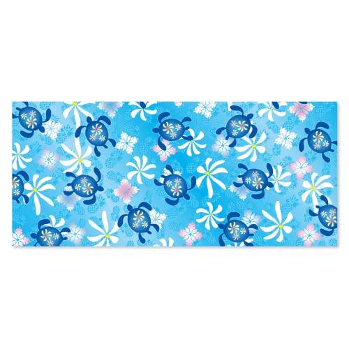 アスカタオル(Aska Towel) ASKA TOWEL サラッとドライ ハワイアンフェイスタオル ホヌパイン ASK-2AP-HOP-BLU | 
