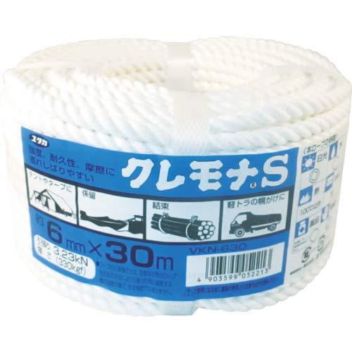 ユタカメイク クレモナロープ 万能パック 6mm×30m VKN630 | 