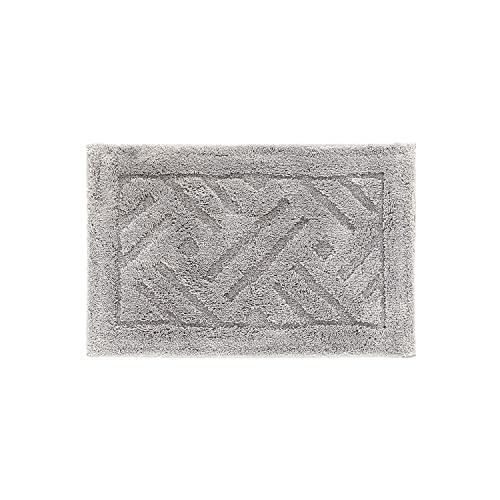 オカ(OKA) 乾度良好リッカ バスマット 約36cm×55cm グレー (吸水 速乾 洗える 大判 かんどーくん) | 