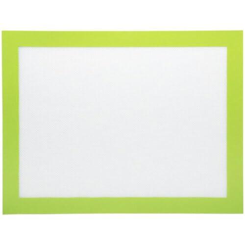 タイガークラウン オーブンマット 白 緑 380×290×mm GF 大 シリコンシート 再利用可 耐熱230度 3860 | 