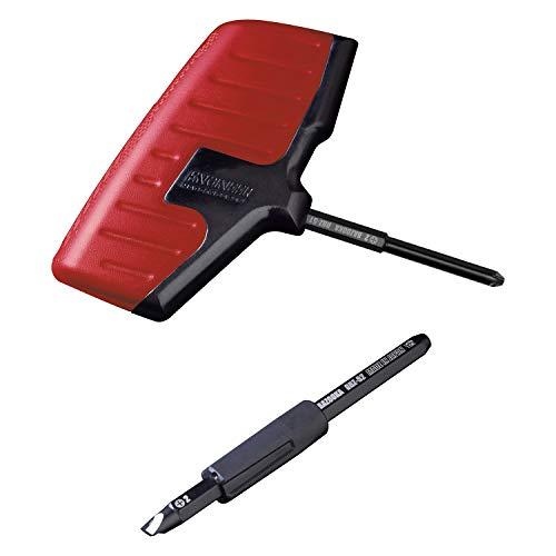 ENGINEER エンジニア ネジザウルスバズーカ ネジ外し用ドライバー 皿・平ネジ対応 潰れた+ネジ(#2)用 赤 DBZ-60R | 