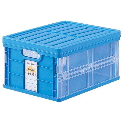 ナカバヤシ セラピーキッズカラー折畳コンテナミニ蓋付 CFC-TC301KB | 