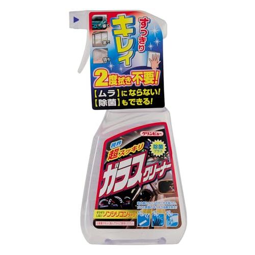 イチネンケミカルズ(Ichinen Chemicals) 車用 ガラスクリーナー クリンビュー 超スッキリガラスクリーナー 400ml 1512 | 
