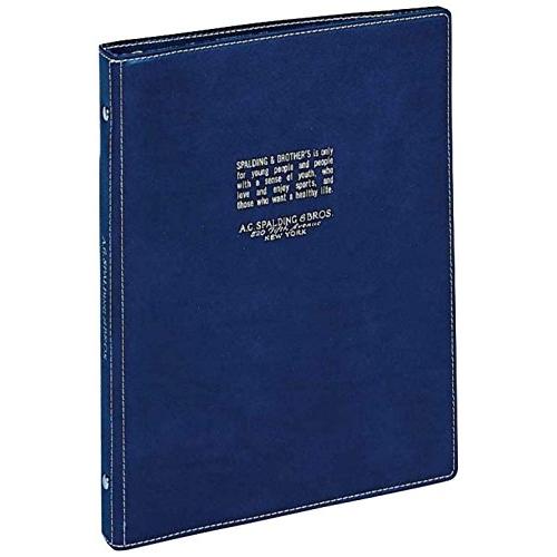 レイメイ藤井 ルーズリーフ バインダー A5 20穴 スポルディングブロス ネイビー BRE161K | 