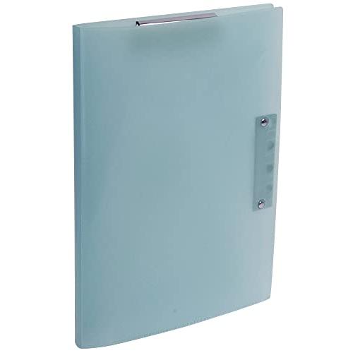 ナカバヤシ 超天才くんファイル2 A4 クリップボード バインダー ブルー CH-6011B | 