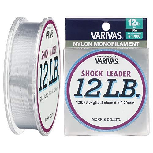 モーリス(MORRIS) ショックリーダー バリバス ナイロン 50m 3号 12lb ミストグレー | 