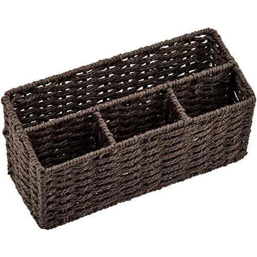 ちどり産業(Tidorisangyou) リモコンラック ブラウン 26X10XH12cm ペーパーリモコンケース CH-400DBR | 