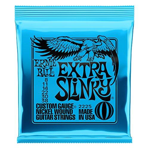 正規品 ERNIE BALL 2225 エレキギター弦 (08-38) EXTRA SLINKY エクストラ・スリンキー | 