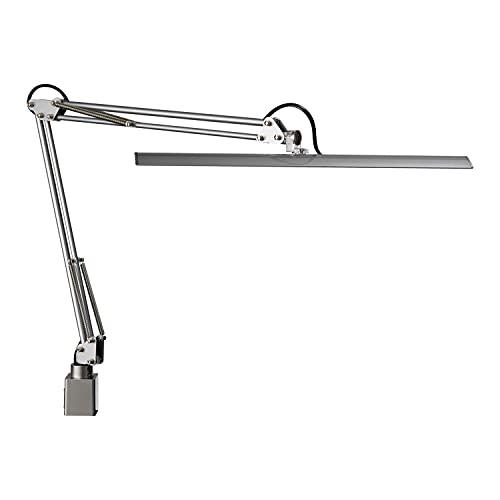 山田照明(Yamada Shomei) Z-LIGHT LEDデスクライト 合金鋼 高演色Ra90 肌色きれい 明るさ2430Lx シルバー Z | 