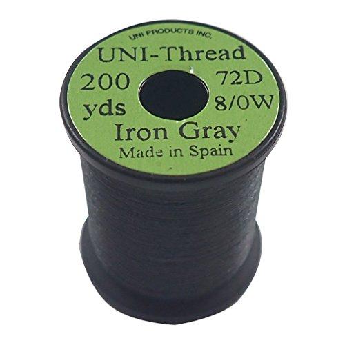 ティムコ(TIEMCO) フライタイイング UNI ユニスレッド 8/0 200ヤード アイアングレー | 