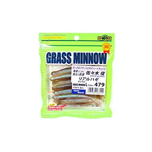 エコギア(Ecogear) ワーム グラスミノーL 3-1/4インチ #479 16615 | 