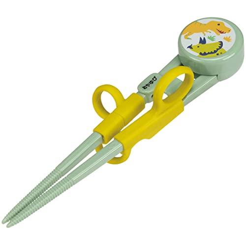 スケーター(Skater) 子供用 トレーニング箸 14cm 練習箸 対象年齢2〜7才 右手用 ディノサウルス 恐竜 ADXT1-A | 