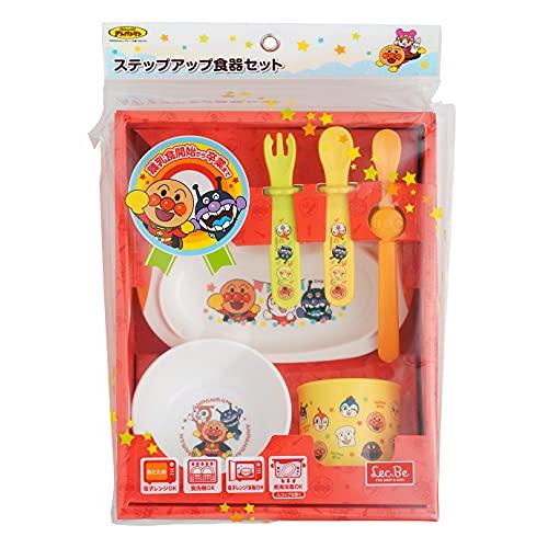 レック アンパンマン ステップアップ 食器セット (6点セット) 離乳食開始から卒業まで | 