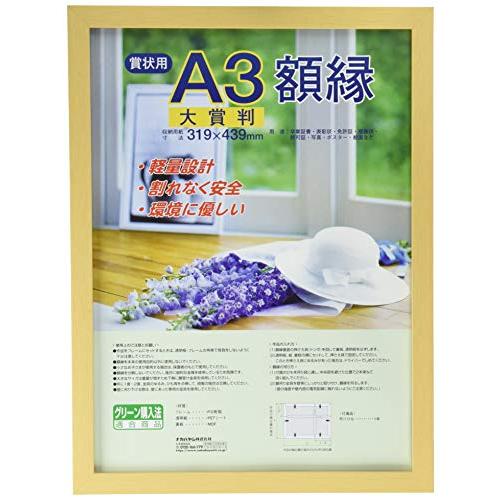 ナカバヤシ 樹脂製賞状額 木地 賞状 大賞判 フ-KWP-61/ID | 