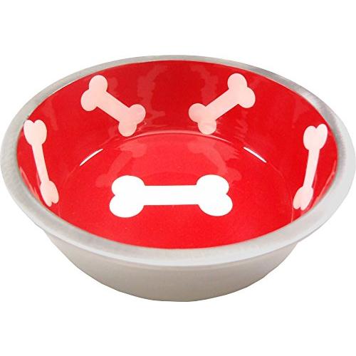 PLATZ PET SUPPLISES&FUN(プラッツ)犬用食器 マジェスティックボウル Mサイズ チェリーレッド | 