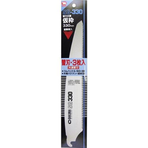 バクマ バクマソー 仮枠330 替刃 3枚入り | 