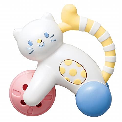 ローヤル ころころニャン (水洗い可能/ガラガラ)清潔 丈夫 (にぎりやすい/軽い) 赤ちゃん ベビー | 