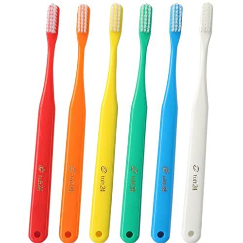 オーラルケア キャップなし タフト24 歯ブラシ × 25本入 S アソート | 