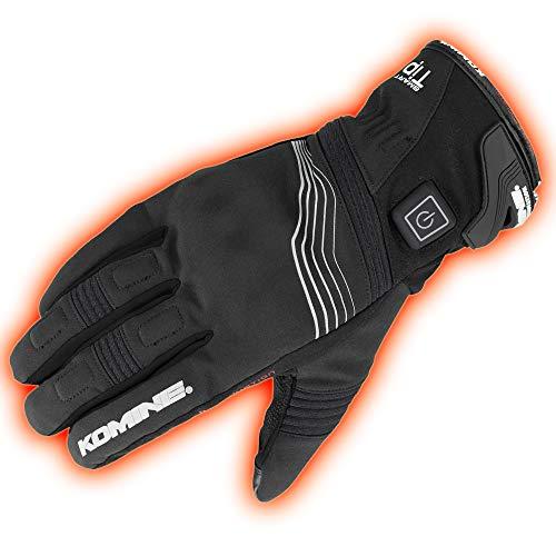 コミネ(KOMINE) バイク用 プロテクトエレクトリックグローブショート12V ブラック M EK-202 1129 秋冬春向け 防水 防寒 | 