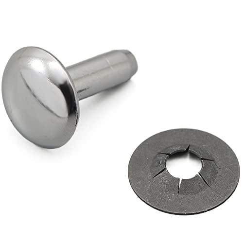 デイトナ(Daytona) バイク用 リベットセット シート 革製品 対応 20個入り 31397 | 