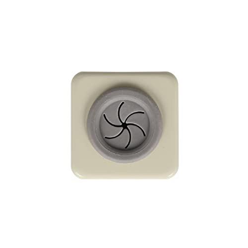 ダルトン(Dulton) タオルホルダー スクエア 四角型 アイボリー 高さ55mm 幅55mm 奥行23mm タオル掛け 簡単取り付け キッチ | 