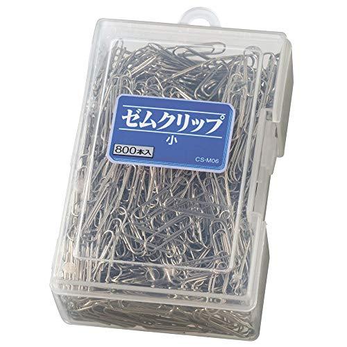 ライオン事務器 ゼムクリップ 23mm 小 800本入り CS-M06 | 