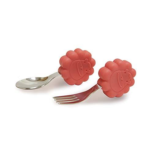 パームグラスプ スプーン＆フォーク らいおん MMPG-LN | 