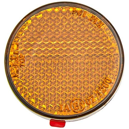 デイトナ(Daytona) ユニバーサル リフレクター ラウンド アンバー 両面テープ貼付タイプ 76286 | 