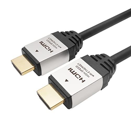 ホーリック HDMIケーブル 2m 4K/60p 18Gbps HDR HDMI 2.0 シルバー HDM20-884SV | 