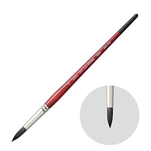 ホルベイン 水彩画筆 ブラックリセーブル 700R ラウンド 14号 204138 | 