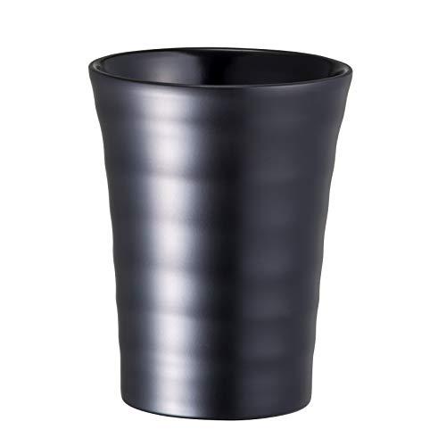 ベストコ ダブルステンレス タンブラー セラミック加工 300ml ローズブラック ひんやり&あったか セラステン 保温・保冷 真空二重構造 陶 | 