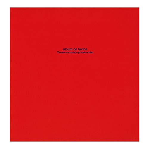 ナカバヤシ ファイル フエルアルバム ドゥファビネ Lサイズ レッド アH-LD-191-R | 