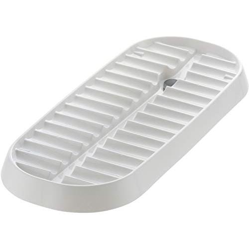 リッチェル クレース トレー スリム 水切りトレー キッチン シンクホワイト 111814 | 