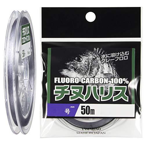 ヤマトヨテグス(YAMATOYO) ハリス チヌハリス フロロカーボン 50m 1.2号 5lb グレー | 