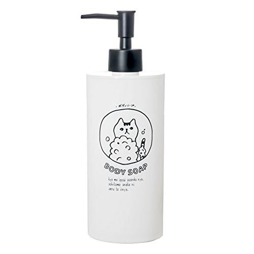 割れにくい ディスペンサー ボディソープ 約500ml neco 日本製 18-456187 | 