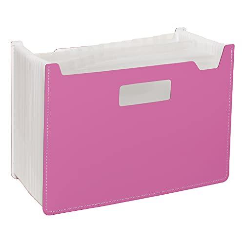 セキセイ パピエリ ドキュメントスタンド ワイド 25P ピンク FB-2382 | 