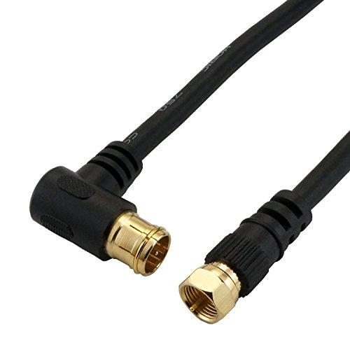 ホーリック アンテナケーブル テレビ用 S-4C-FB同軸 0.5m 4K8K放送(3224MHz)/BS/CS/地デジ/CATV 対応 ブラッ | 
