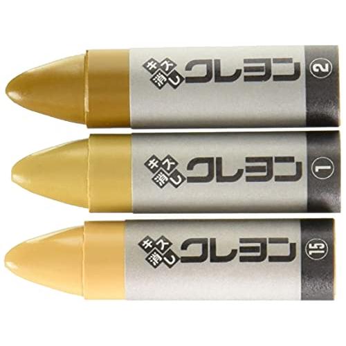 高森コーキ キズ消しクレヨン ミニ 3本入り ナチュラルセット RKR-17 | 