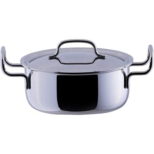 宮崎製作所 ジオ 両手鍋 16cm 日本製 IH対応 オール熱源対応 1 GEO-16T | 