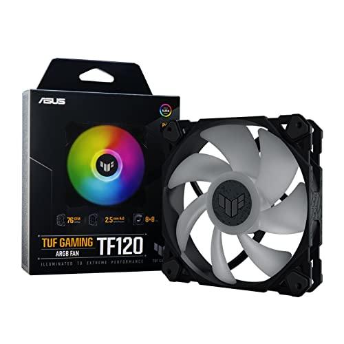 ASUS TUF Gaming TF120 120mm ARGBファン 3IN1 black/高性能な流体動圧ベアリング (FDB) / 2層構 | 