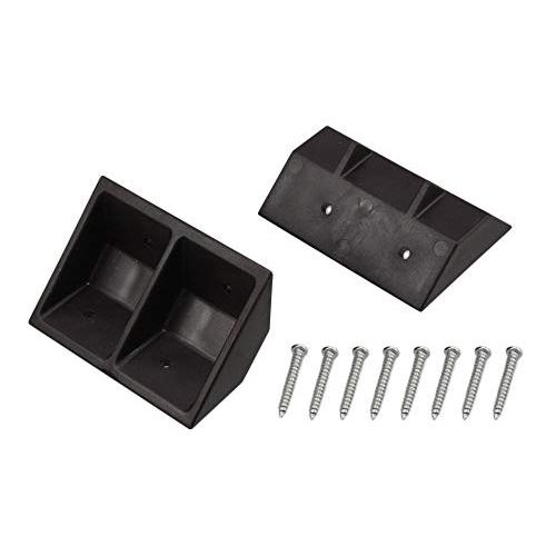 ハイロジック TQOOL(ウォールツクール) 用 DIY収納パーツ 2x4棚受 ダークブラウン 1セット WALL TQOOL 58619 | 