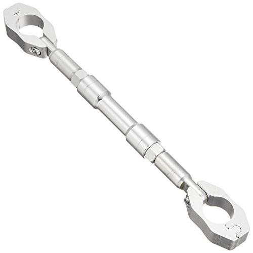 バイクパーツセンター(Bike Parts Center) アルミハンドルブレース シルバー 汎用タイプ 904609 | 